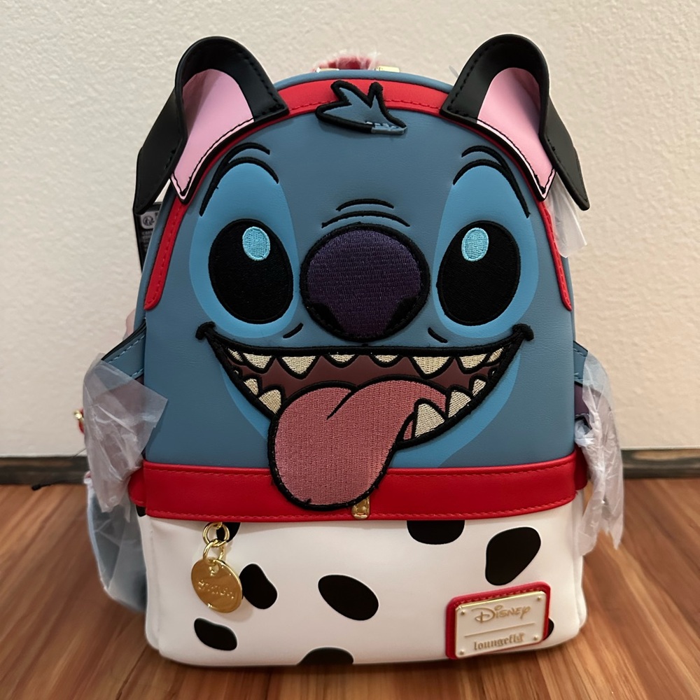 NWT Loungefly Disney Stitch x 101 Dalmatians costume cosplay backpack - Picture 2 of 5